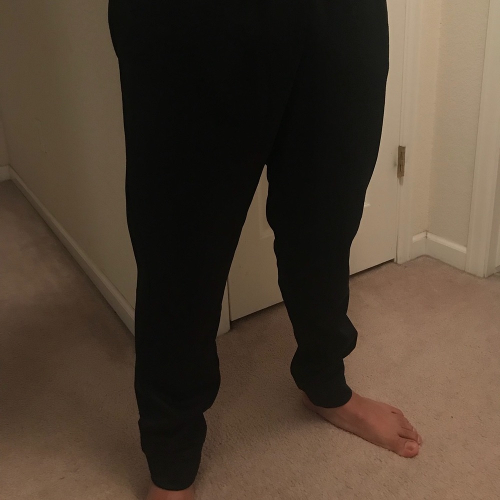 Black Nike men joggers